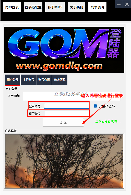 登录配置2